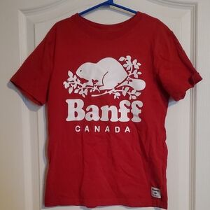Red Banff Canada T-Shirt